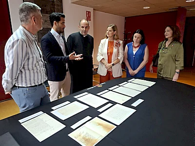 Manuscritos del siglo XVII recuperados para Alcantarilla tras ser hallados en una casa y analizados por el Archivo Regional